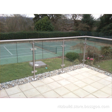 Handrail Glass Railing Outside U Channel Railing Balustrade
